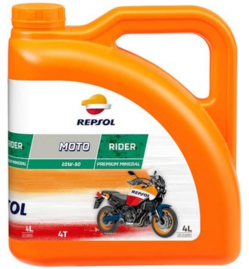 REPSOL MOTO RIDER 4T 20W50, 4л